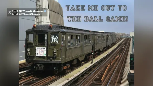 Yankees fans can ride to Yankee Stadium in nostalgic style on vintage train