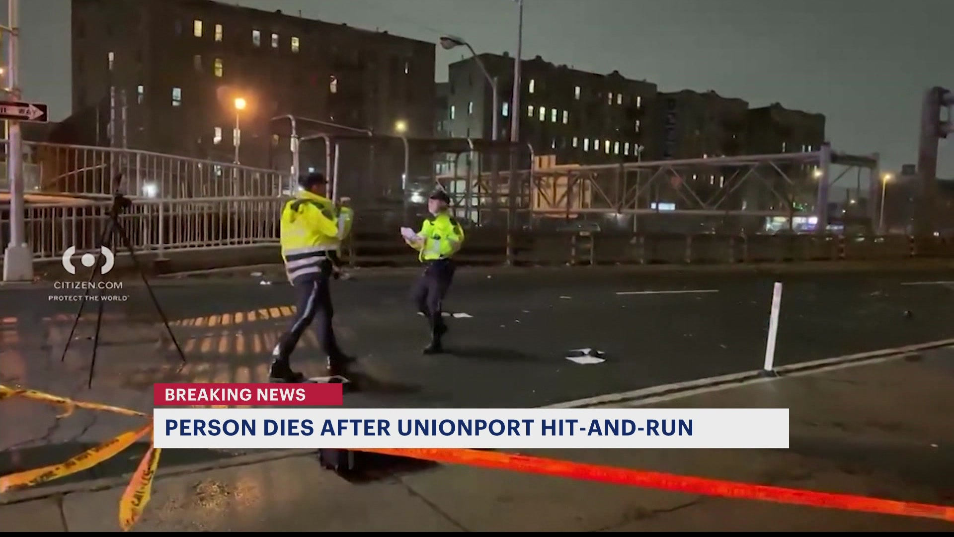 News 12 | Bronx | Man Found Dead After Hit And Run Crash In Unionport