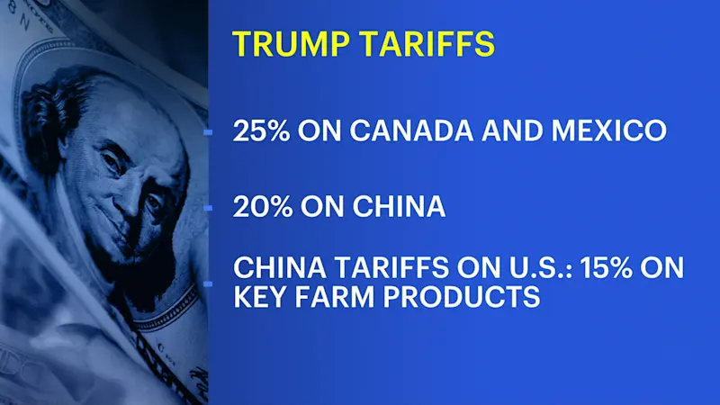 Story image: President Trump imposes new tariffs ahead of address to joint session of Congress. How it will affect CT