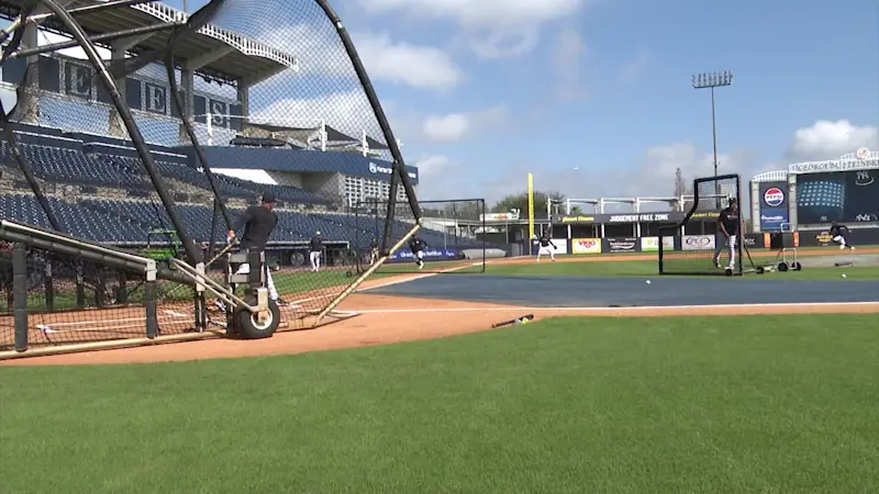 Story image: Behind the scenes tour of the Yankees spring training facility in Tampa