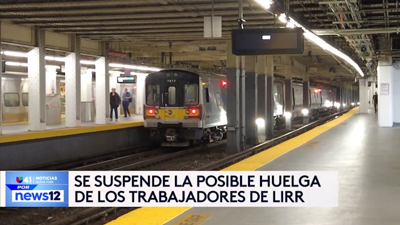 Story image: Univision 41 News Brief: Se suspende la posible LIRR huelga