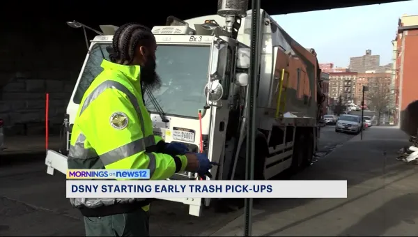 Sanitation workers to collect trash earlier to speed up cleaning NYC streets