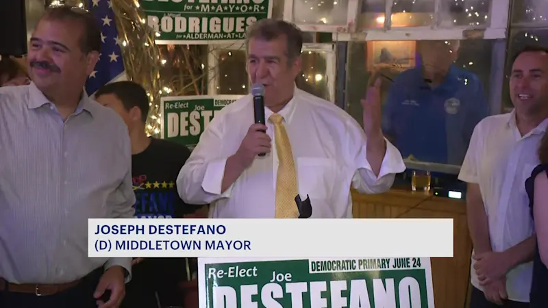 Story image: Incumbent Joe DeStefano declares victory in Democratic primary for Middletown mayor 