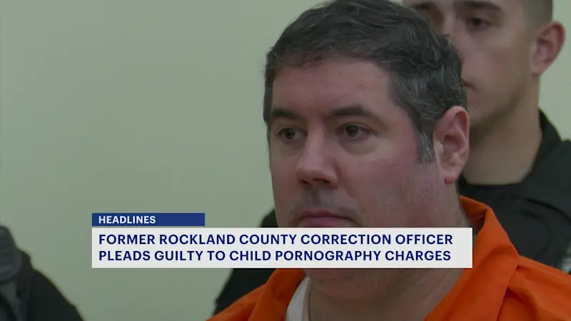 Story image: Former correction officer faces prison after pleading guilty to child porn charges
