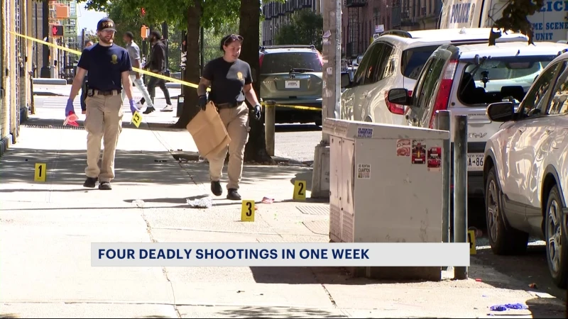 Story image: 4 killed in Bronx shootings this week