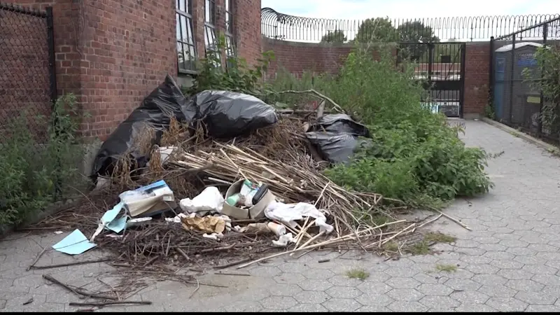 Story image: Greenpoint residents reeling over 'filthy' conditions at McCarren Park 