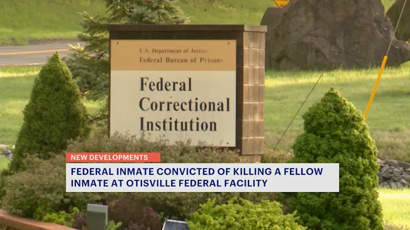 Story image: Federal inmate faces life sentence for Otisville prison murder 