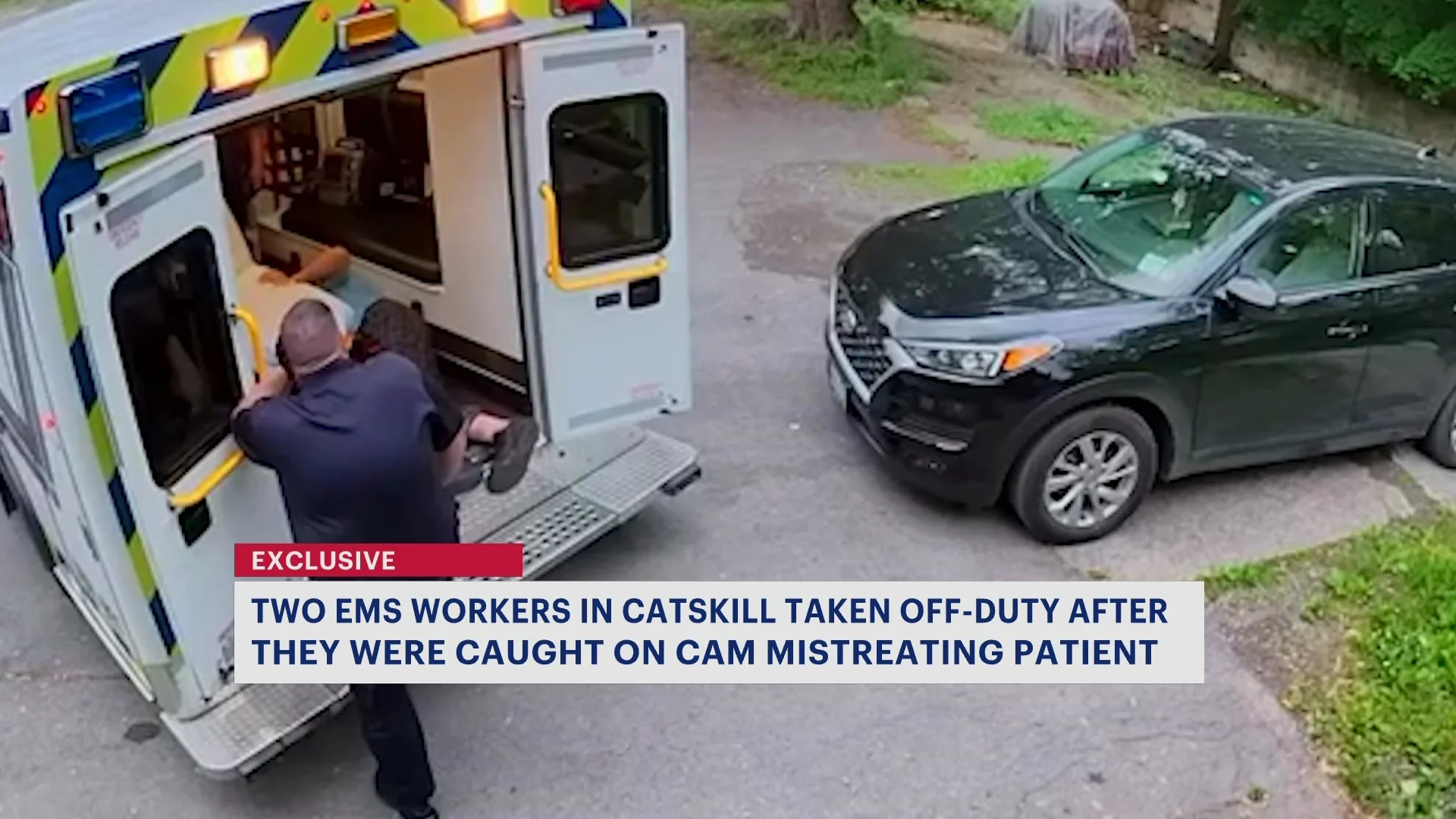 Catskill EMS workers taken off duty after video shows apparent mistreatment of disabled patient