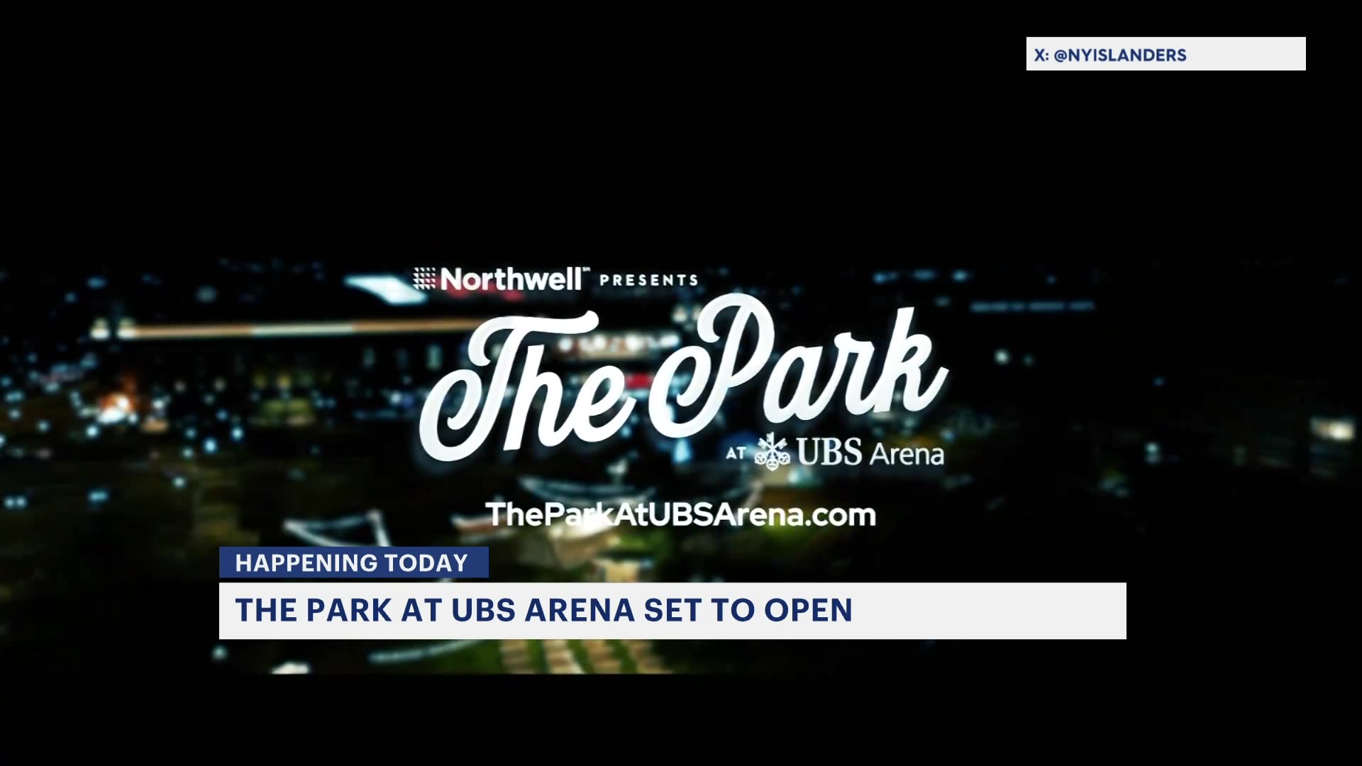 Islanders, Northwell Health and New York Racing Association to open