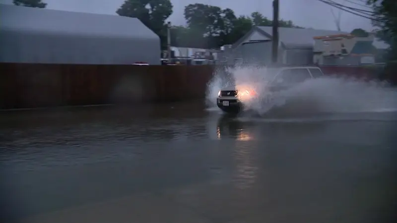 Story image: South Shore slammed by flash flooding after intense storm