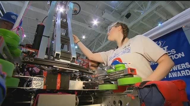 Robotics competition held at Hofstra University