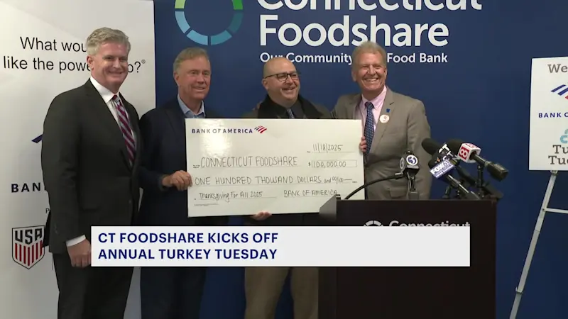 Story image: Connecticut Foodshare hosts its annual Turkey Tuesday event