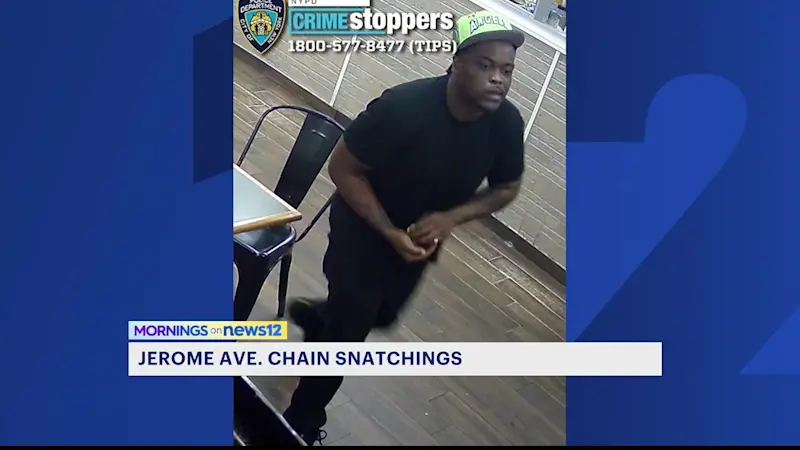 Story image: Police: 2 robberies minutes apart on Jerome Avenue
