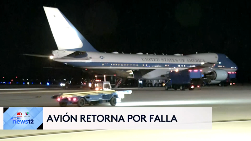 Story image: Univision 41 News Brief: Avión presidencial sufre falla eléctrica menor y debe regresarse tras despegar