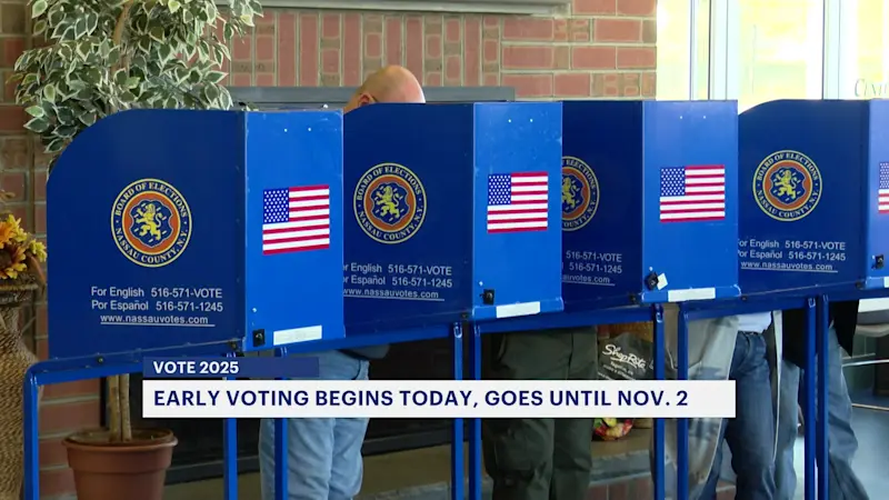 Story image: Early voting begins on Long Island. Here’s where you can find your polling place