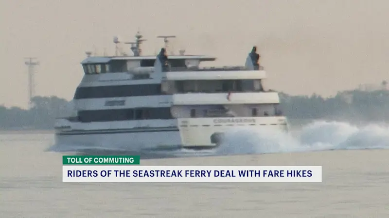 Story image: Toll of Commuting: Seastreak ferry just got more expensive