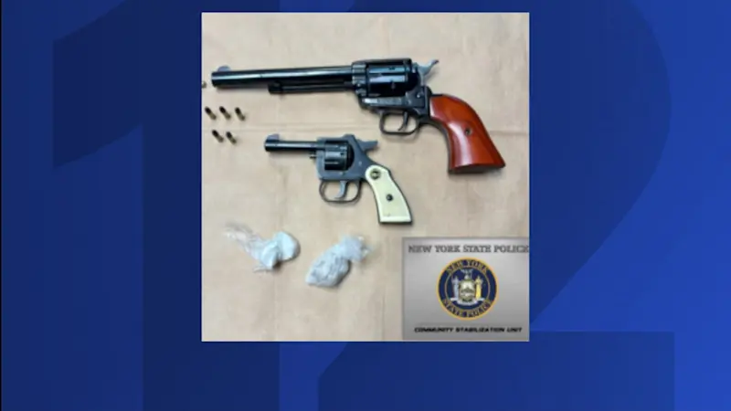 Story image: Newburgh man with active warrant arrested on drug, weapons charges during traffic stop