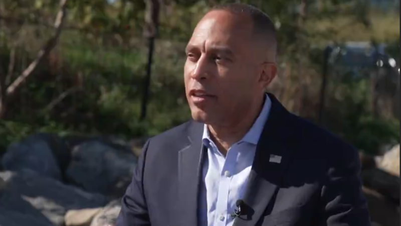 Story image: Exclusive: House Minority Leader Hakeem Jeffries discusses midterms, affordability & the future of the Democratic Party
