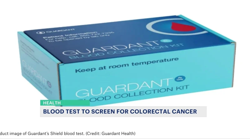 Story image: Blood test that detects colon cancer close to receiving FDA approval 