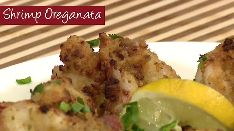 Story image: What's Cooking: Uncle Giuseppe's Marketplace's shrimp oreganata 