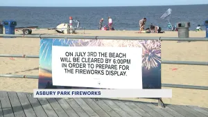 Thousands expected to travel to Asbury Park for annual July 4 fireworks