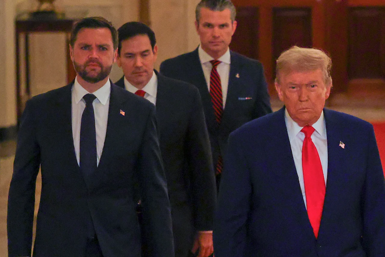 Trump Vance Rubio Hegseth 