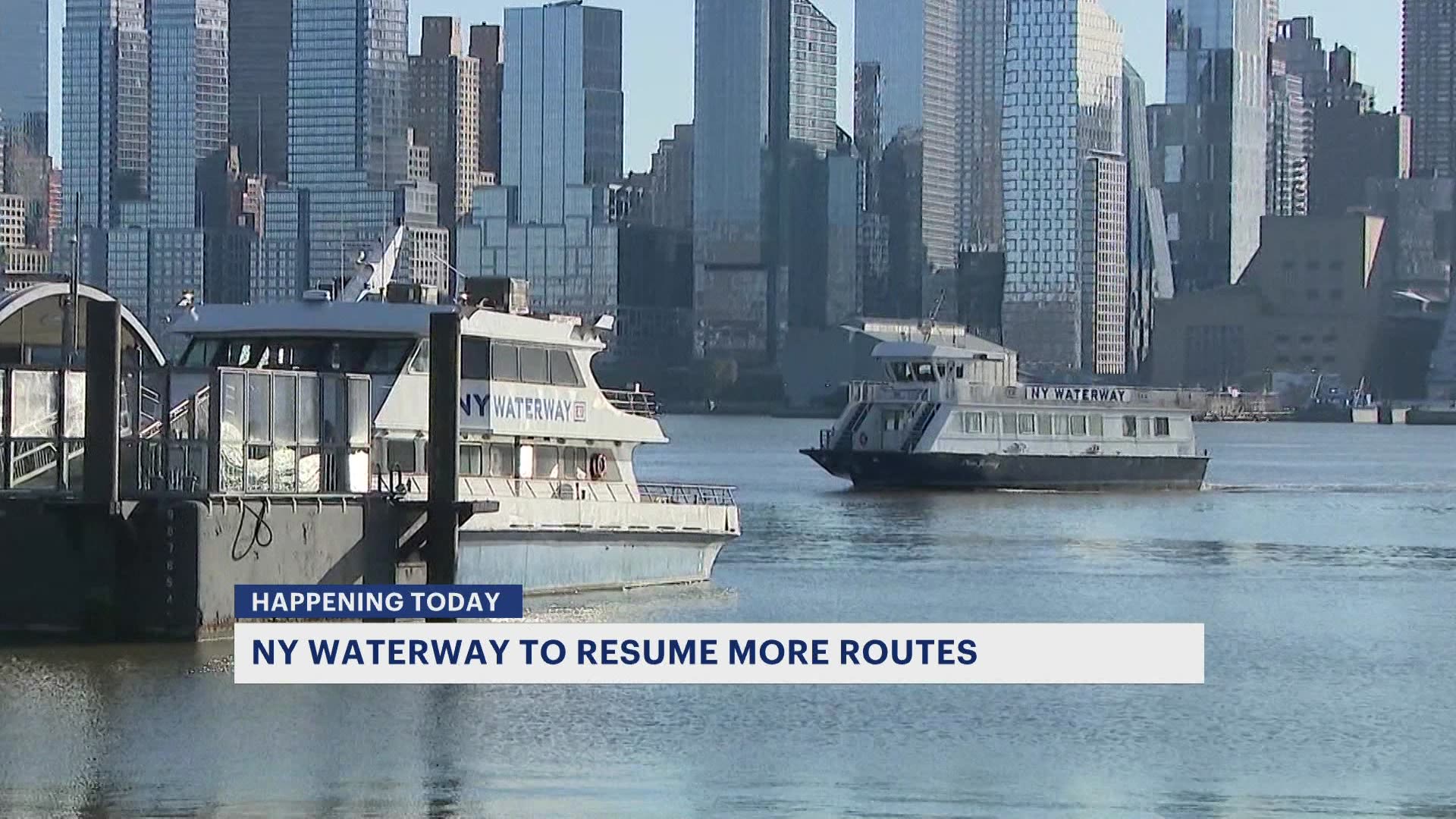Good news for commuters More routes added to New York Waterway Ferry