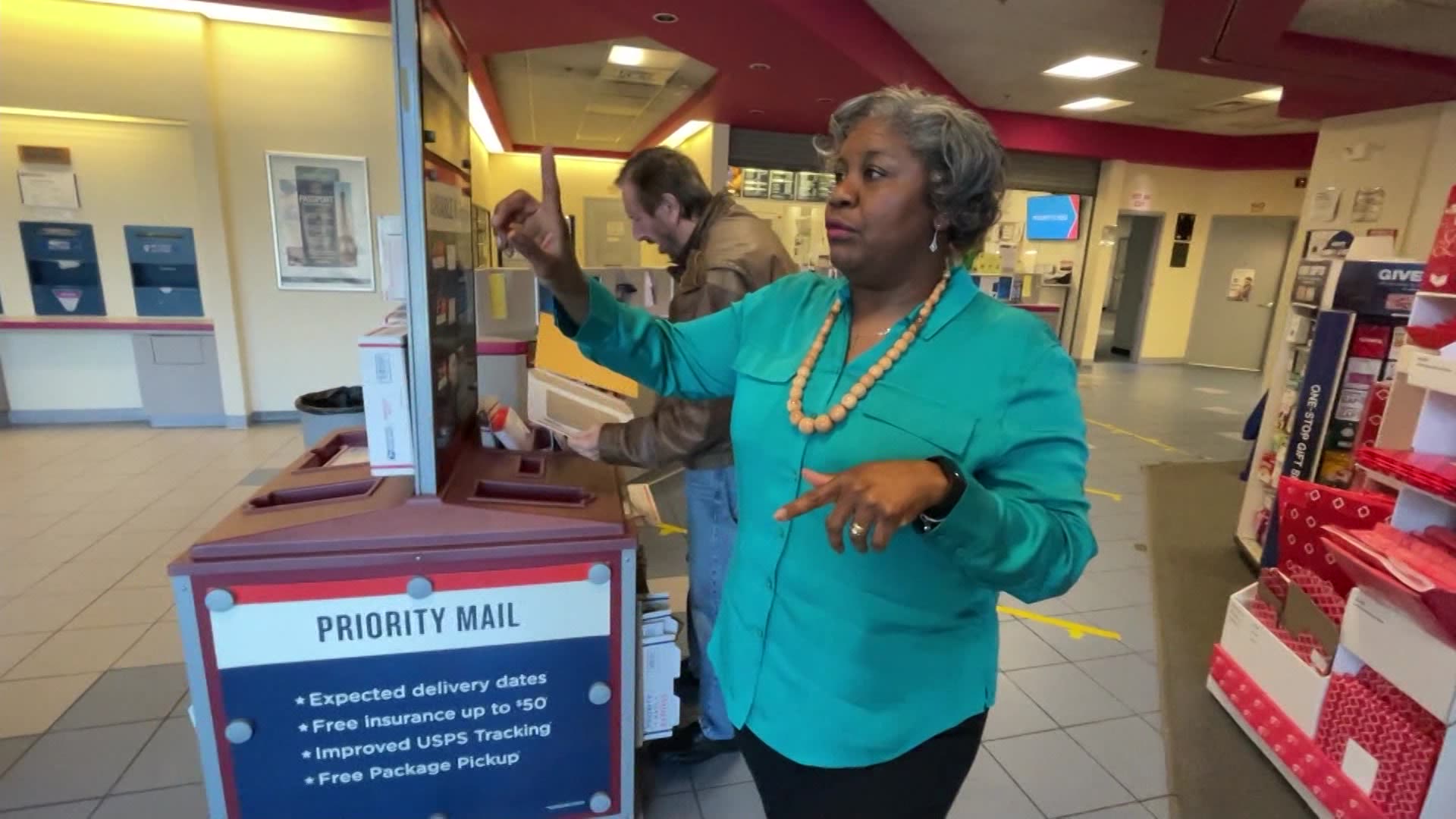 Milford's first Black female postmaster delivers inspiring message