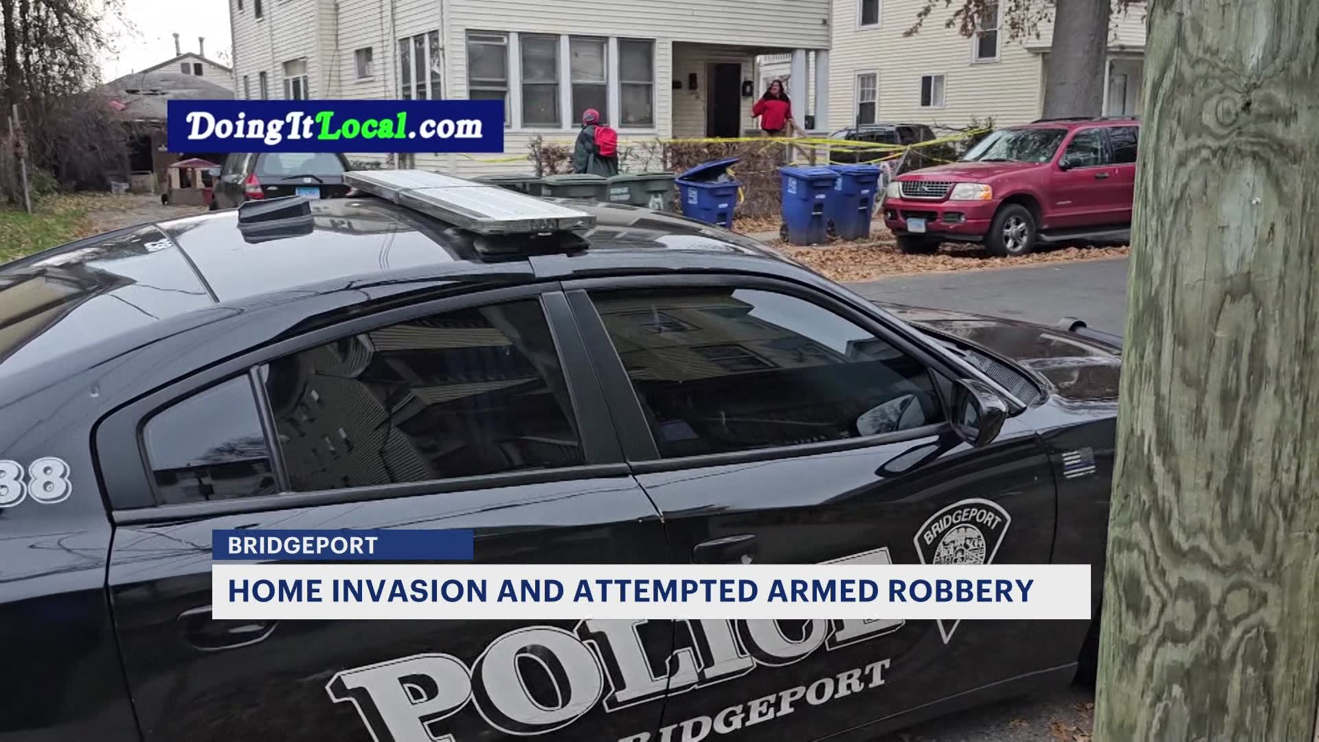 Bridgeport police: Suspect wanted for breaking into home attempted to