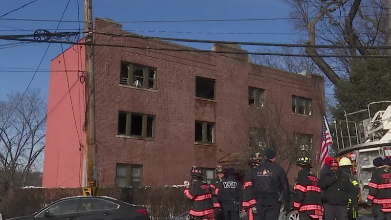 Story image: Residential house fire in Yonkers leaves over 25 people homeless