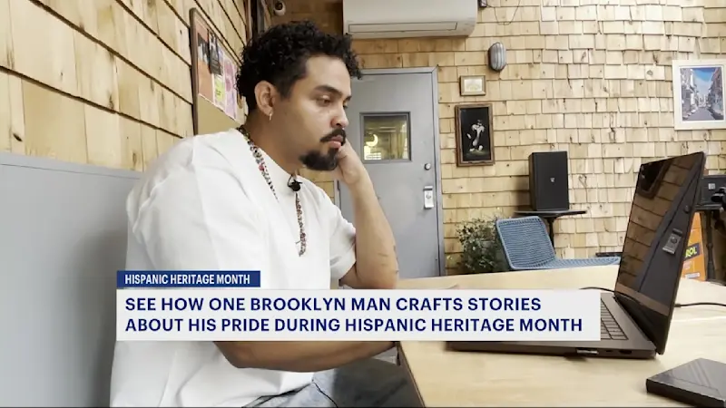 Story image: Brooklyn man using his art to tell stories of Puerto Rican pride