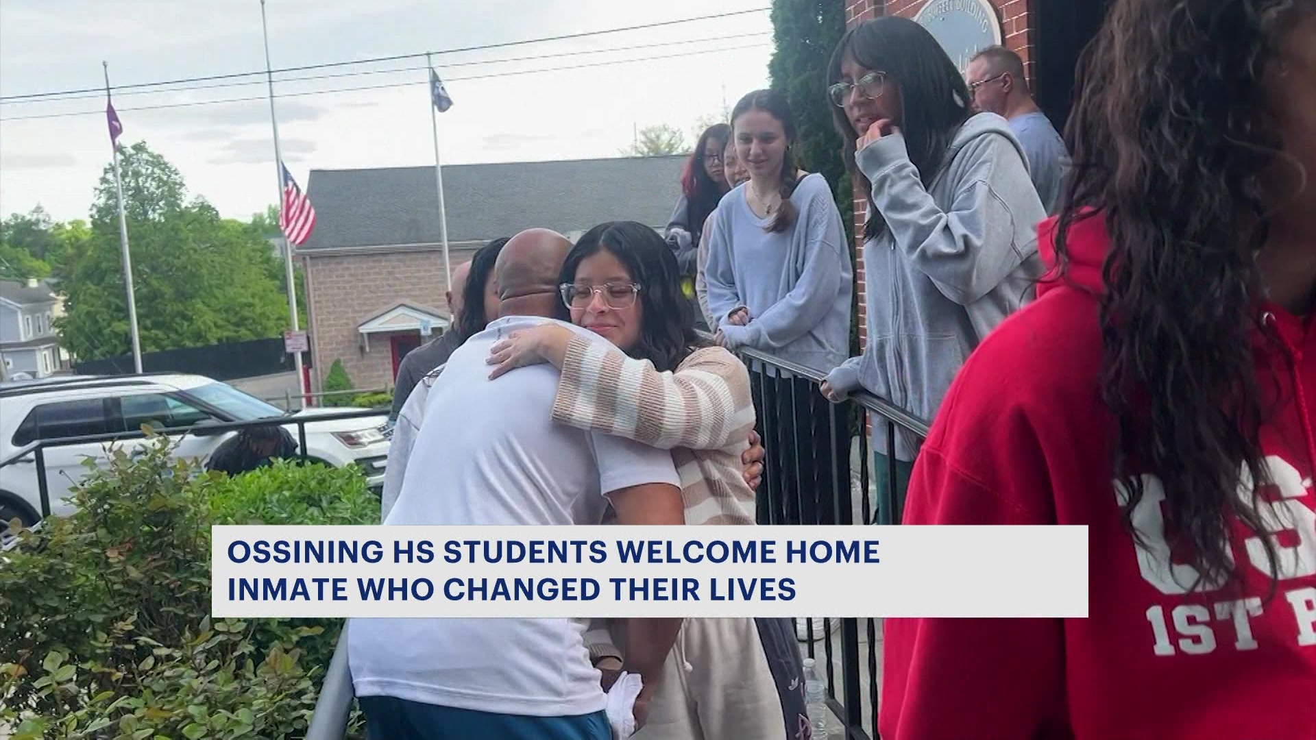 Ossining HS students home inmate who they say changed their lives