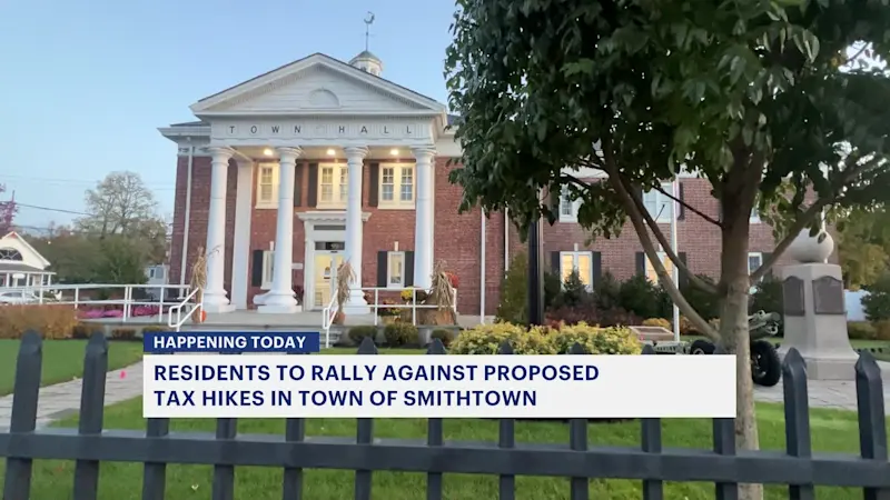 Story image: Residents plan rally to oppose tentative budget raising taxes in the Town of Smithtown by 9%