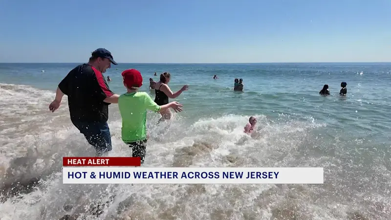 Story image: Beating the heat and humidity in Asbury Park