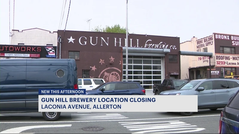 Story image: Gun Hill Brewing Co. closing Williamsbridge tap room