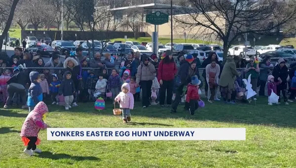 Yonkers hosts annual Easter Egg hunt