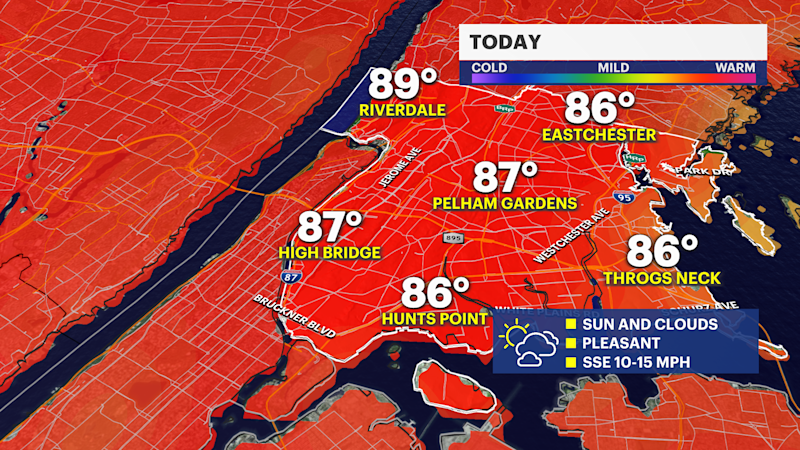 Story image: First dry weekend of the summer in The Bronx