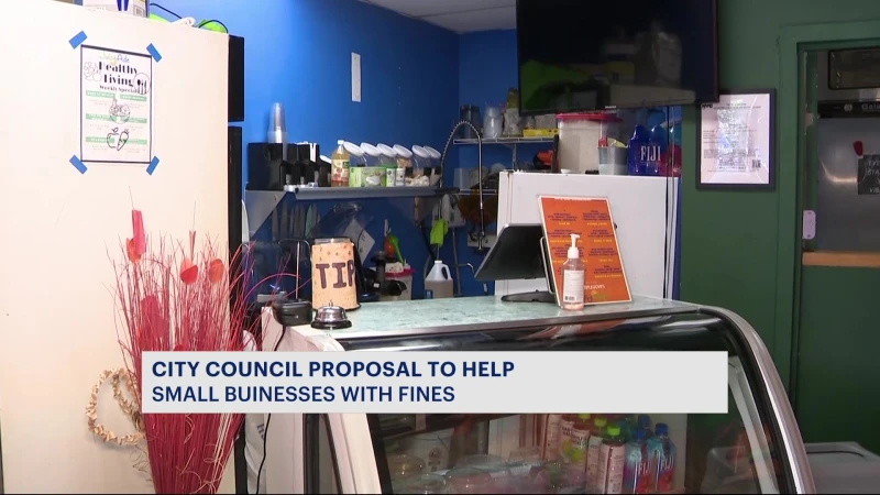 Story image: City Council proposal aims to help small businesses with fines