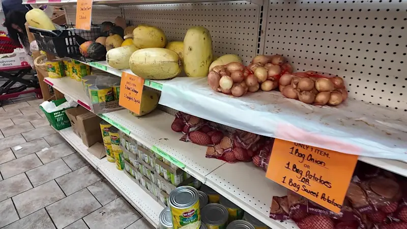 Story image: Food pantries see surge in demand during government shutdown, ahead of holidays