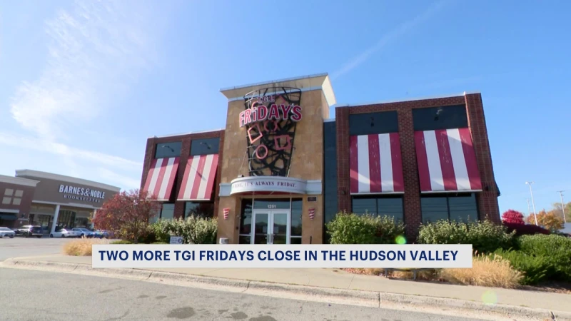 Story image: TGI Fridays in Newburgh, West Nyack permanently close