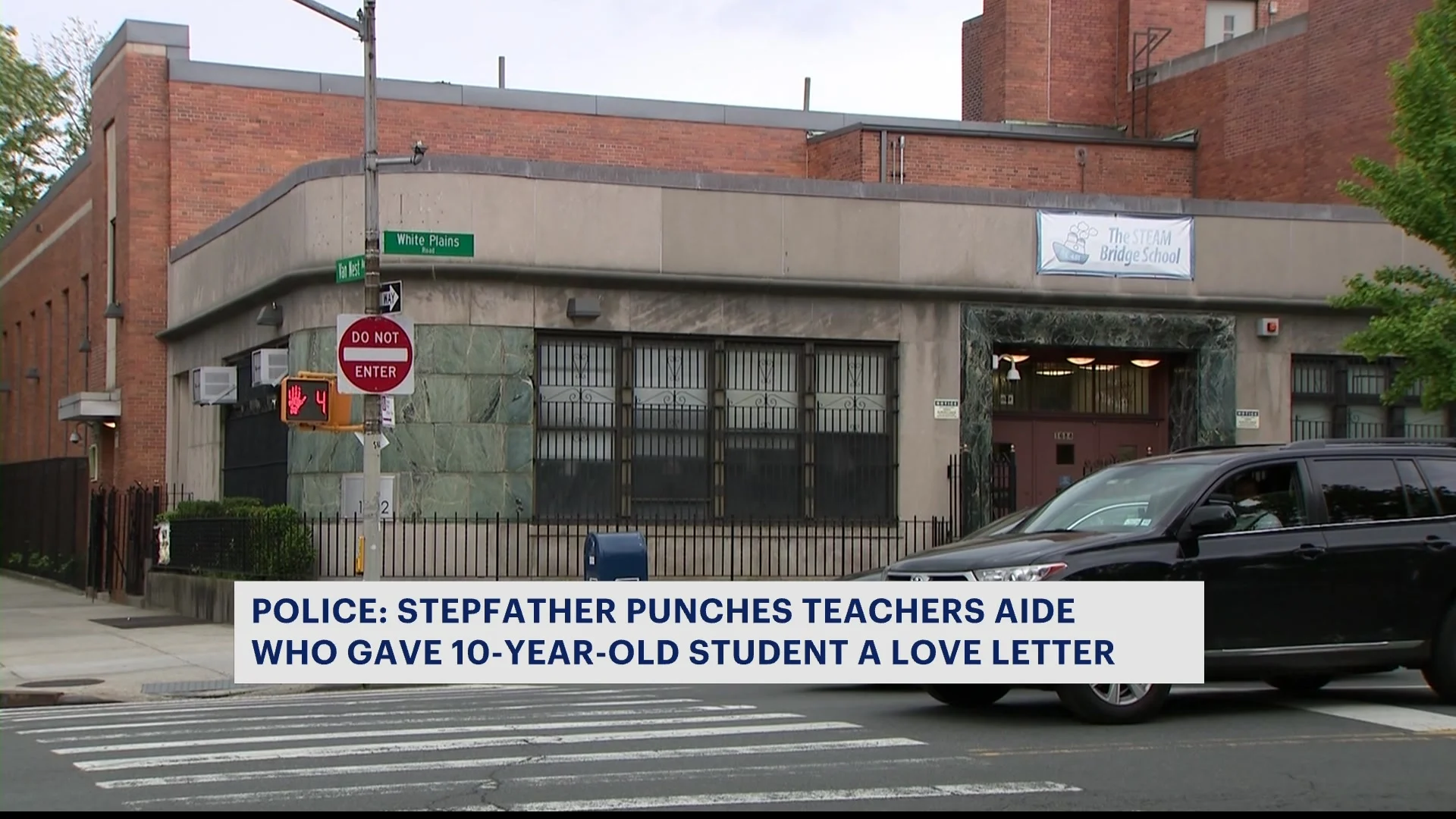 NYPD: Stepfather punches teacher’s aide who gave student a love letter; teacher's aide charged