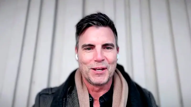 Story image: 'All My Children' actor Colin Egglesfield shares his cancer journey