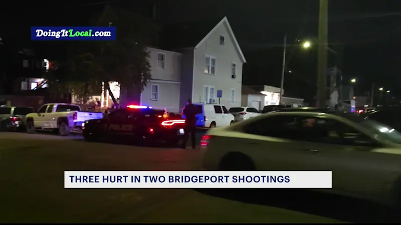 Story image: Bridgeport police investigate link between 2 shootings; 3 arrested after Route 8 chase