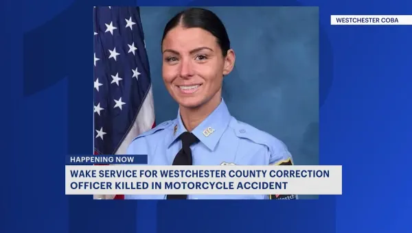Wake services underway for the Westchester correction officer who died in Bronx River Parkway crash