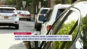 North Castle police warn residents following weekend car thefts