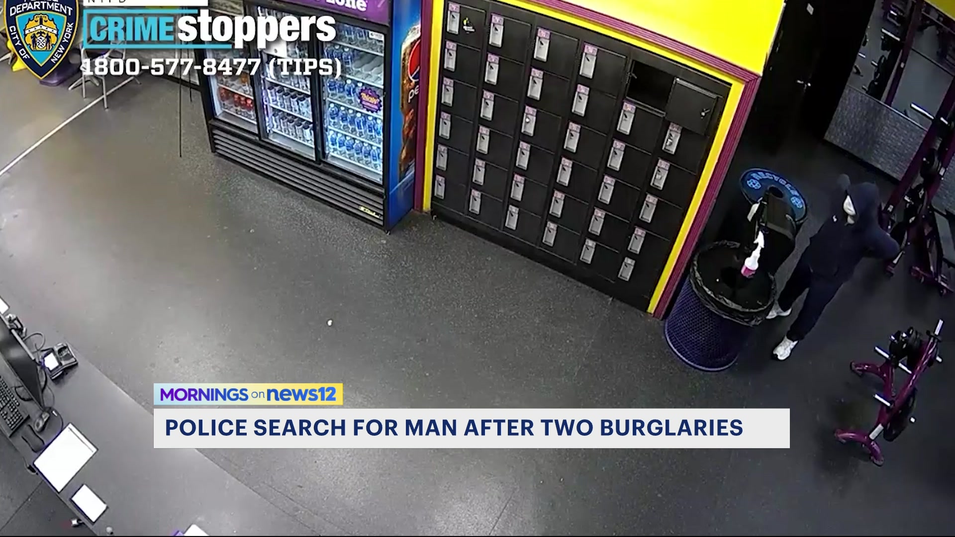 Burglar wanted for breaking into 2 Brooklyn businesses hours apart