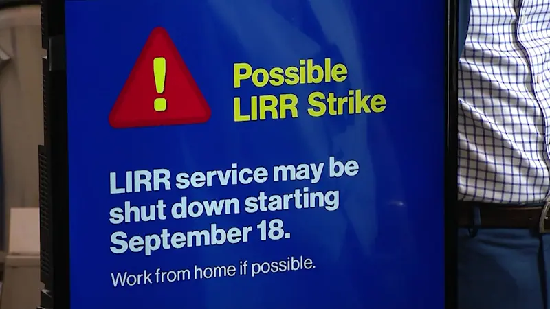 Story image: Possible LIRR strike could paralyze commuter travel next week