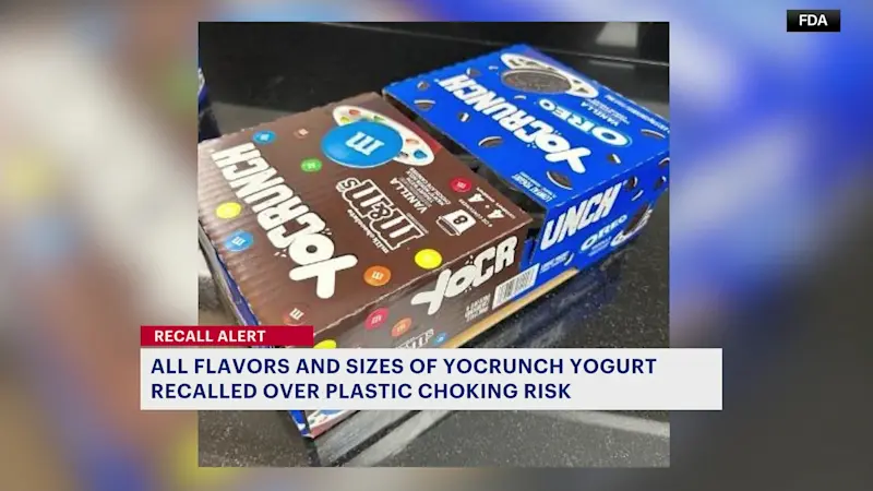 Story image: Danone US issues nationwide recall of YoCrunch products
