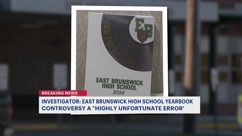 Story image: Independent investigation finds no malice intended regarding East Brunswick HS yearbook photo controversy