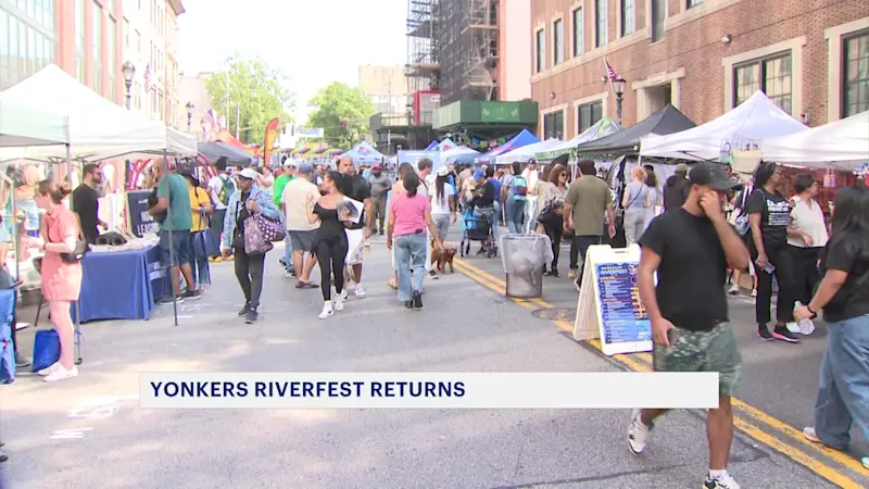 Story image: Annual Riverfest celebration draws thousands of visitors to Downtown Yonkers